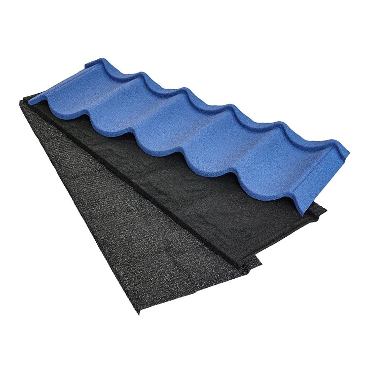 Stone Coated Roof Material With Basalt Surface factory
